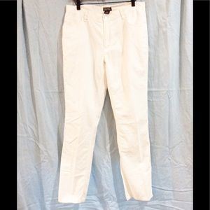 Men’s Michael Kors White Linen Pants